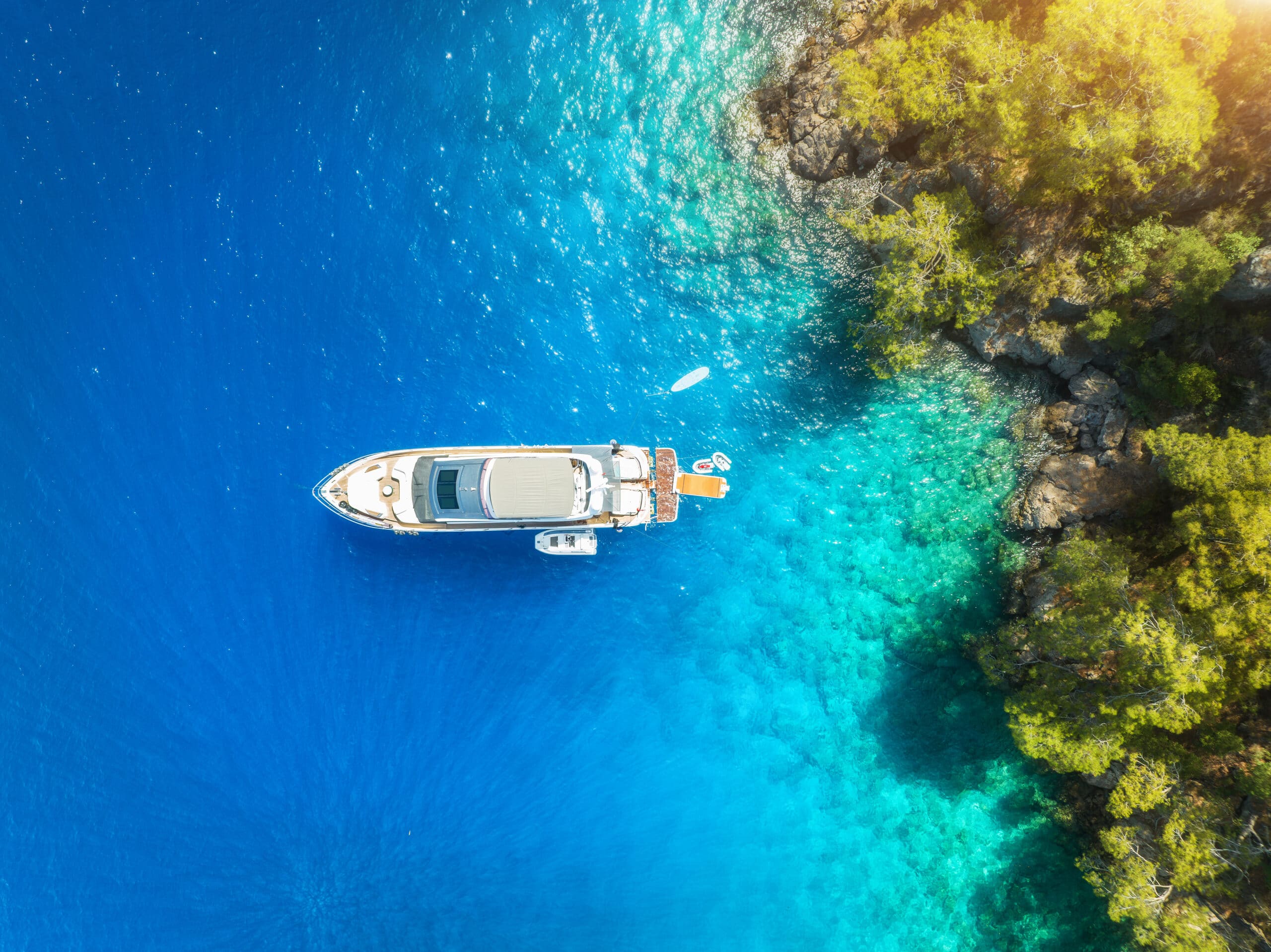 Boat rental in Sivota Bay, 5 minutes from Villa Mulberry