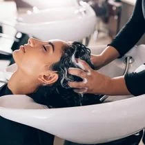 Friseur in der Villa